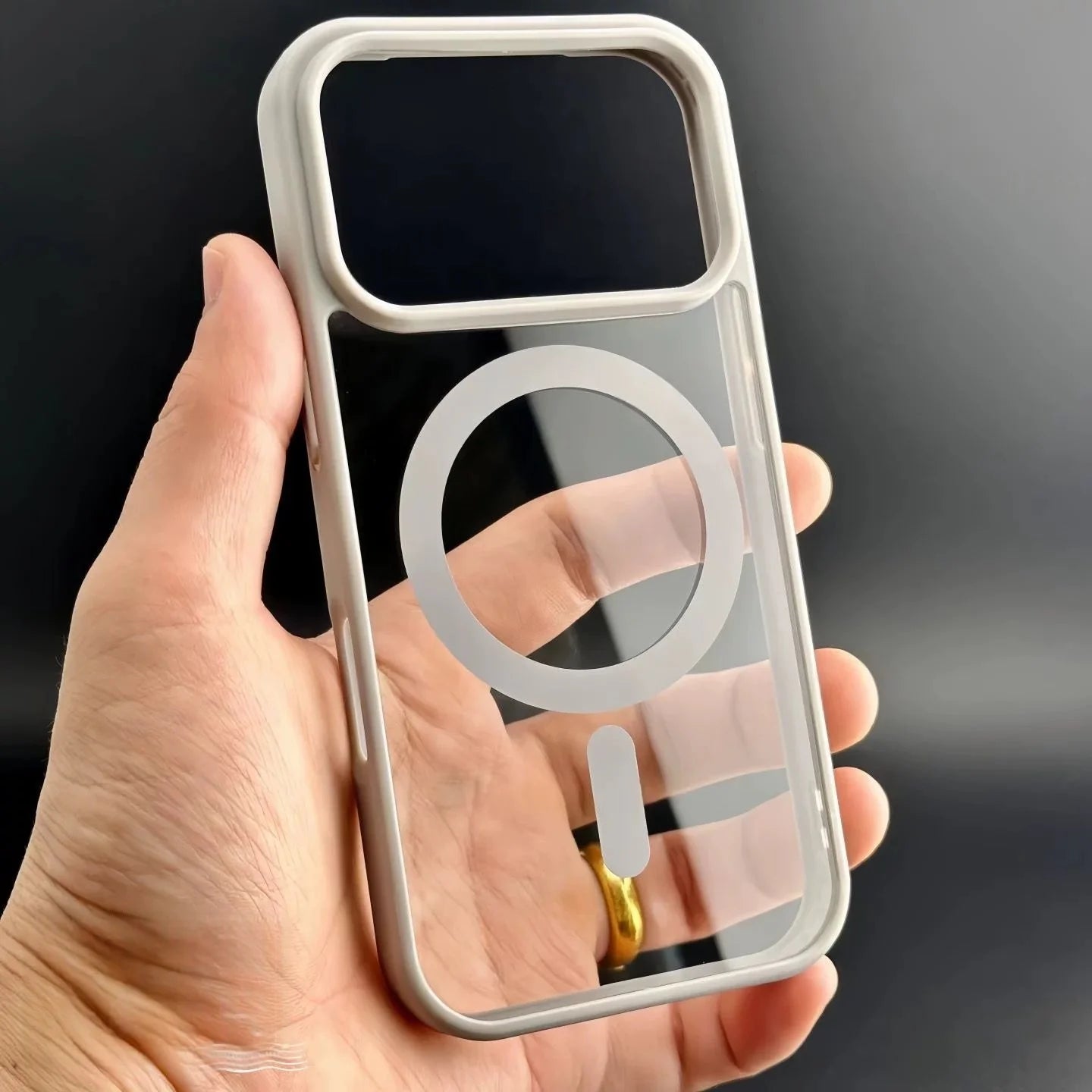 iPhone 17 Air 17Pro max Transparent Acrylic Cover