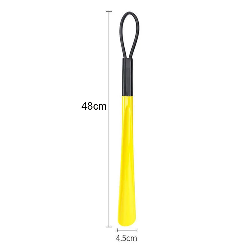 1pc Long Plastic Shoe Horns Spoons Wearing Shoe