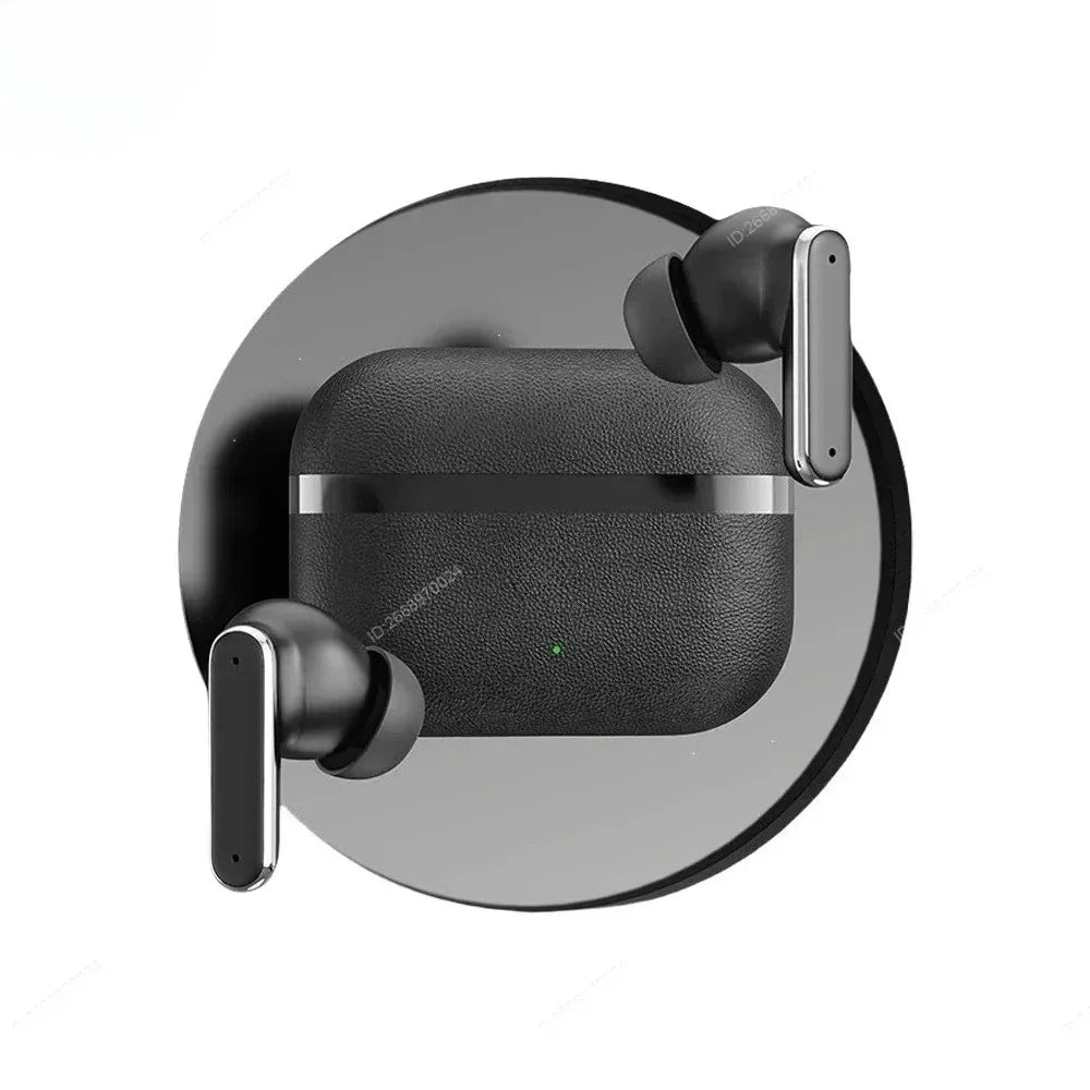 TWS In-ear Bluetooth 5.3 Earphones Leather In-Ear Earbuds Touch Control Wireless Headset For Video Gaming Music Holiday Gift