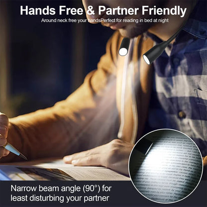 LED Neck Light Book Lamp Flexible Lamp Study Reading Night Light