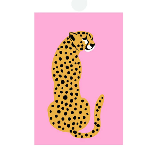 Leopard Colorful Bauhaus Exhibition Prints Minimalist Abstract Art Canvas Home Decor