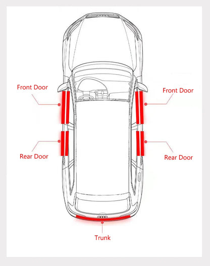 Car Threshold Protect Auto Emblem Sticker Accessory For Jaguar X S F XF XE XJ XK XEL XFL XJL XJ6 XJS XKR XFR F-Type F-Pace E-Pac