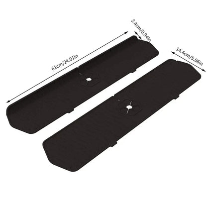Kitchen Faucet Splash Pad Silicone Sink Faucet Splash Guard Mat Drain Pad Countertop Protector for Multipurpose Kitchen Gadgets