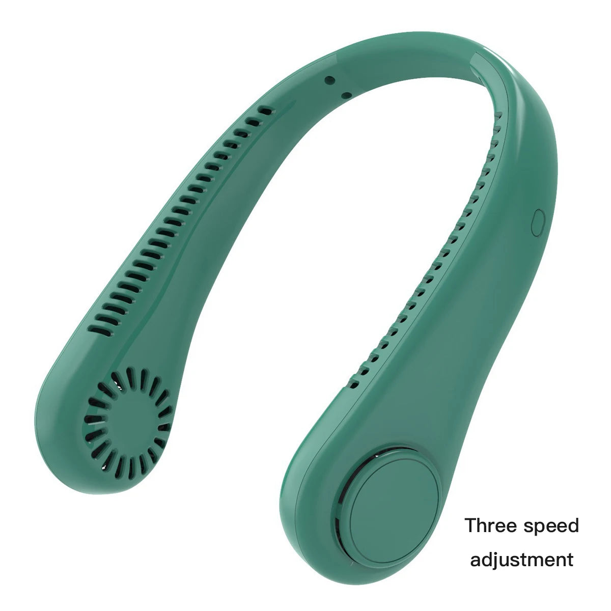 Portable Neck Fan Power Air Cooler USB Rechargeable Electric Fan