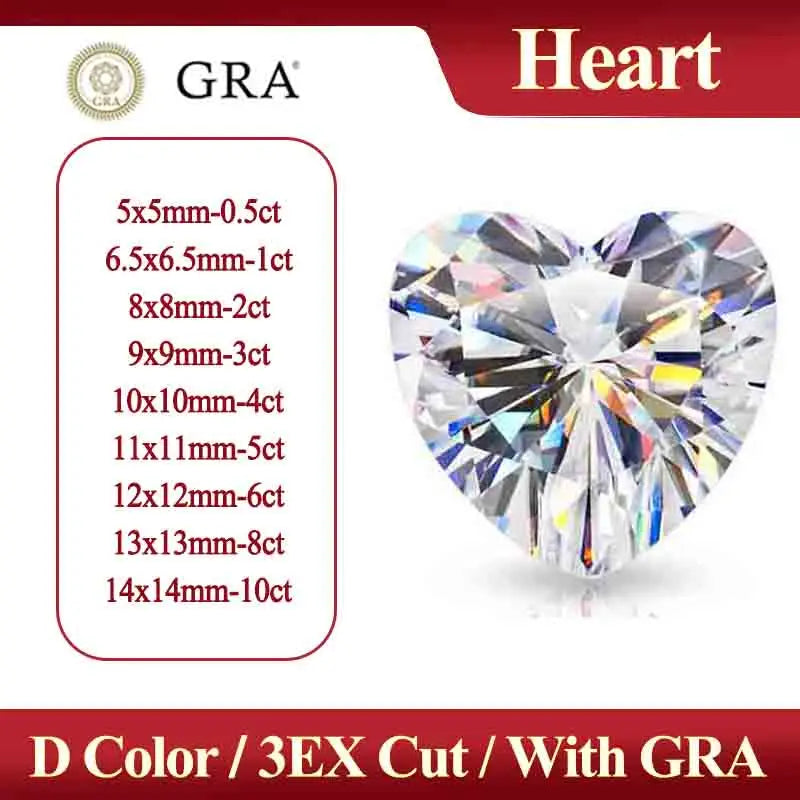 Special Cut Star / Octagon / Hexagon / Four Leaf / Asoka D Certified GRA Moissanite Loose Stones Moissanite Diamond For Jewelry