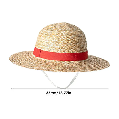 Luffy Straw Hat Anime Luffy Cosplay Hat Costume Party Strawhats Costume Hat