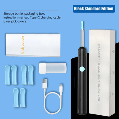 2026 New upgrade Visual Ear Wax Cleaner Camera Safe Earwax Removal Endoscope with 5M Camera Ear Cleaning Tools Ear Care