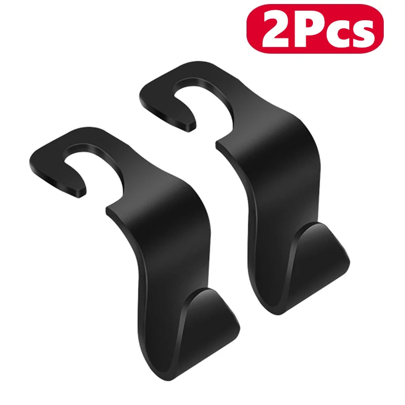 Hooks for Bags Car Seat Headrest Holder Auto Fastener Hangers Interior Accessories