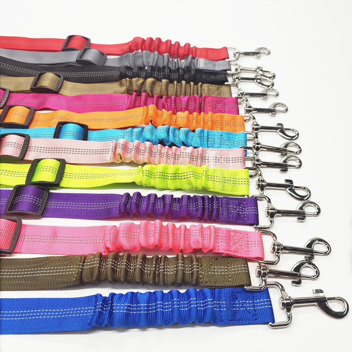 Pet Dog Seat Belt Adjustable Travel Car Safety Harnesses Lead Restraint Reflective Strap