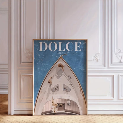 DOLCE VITA Decor Canvas Home Decor