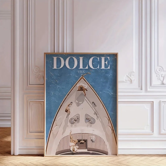 DOLCE VITA Decor Canvas Home Decor
