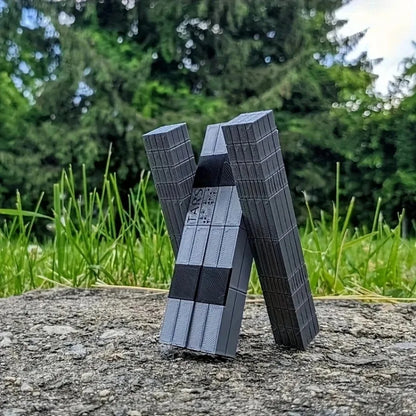 TARS Robot Model Interstellar Desk Decor 3D Printed Figure SciFi Office Display Gift