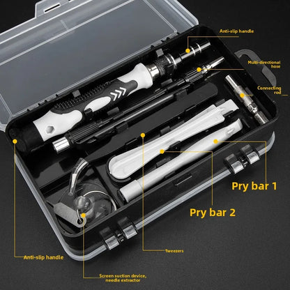 115 Pcs Precision Disassembly Repair Tool Kit Professional Screwdriver Torx Screw Tools Hardware Kit Watch Computer Mobile Phone