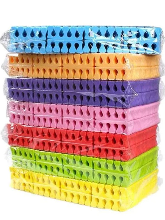 Nail Art Toe Separators Fingers Foots Sponge Soft UV Gel Polish Beauty Tools
