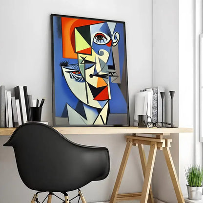 Picasso Painting Calligraphy Canvas Poster: Crease Free Waterproof Durable All Space Wall Decor