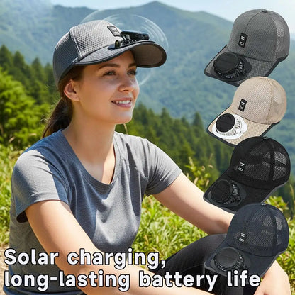 Breathable Sunhat Fan USB Charging Outdoor