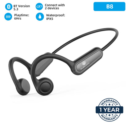 Conduction Earphone Type-C Wireless Bluetooth Headphone Waterproof Sport Headset