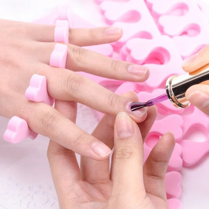 100,200pcs/Pack Nail Art Toe Separators Fingers Foots Sponge Soft UV Gel Polish Beauty Tools Manicure Pedicure Pack Nail Kits