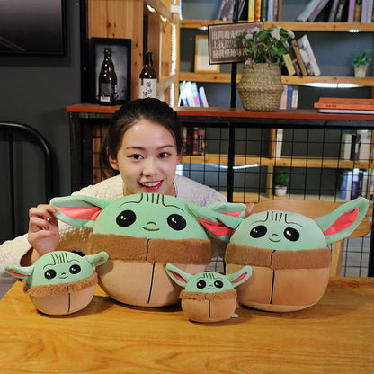 Plush Toys Baby Yoda Toys Figure Kawaii Star Wars