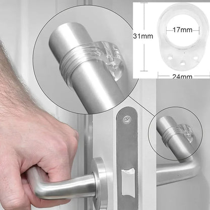 Stop Floor Door Stops Buffer No Drill Door Stopper Home Improvement Furniture Wall Safety Hardware Transparent Supplies Silicone