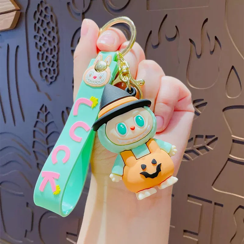 Labu Doll Key Chain Couple Schoolbag Pendant