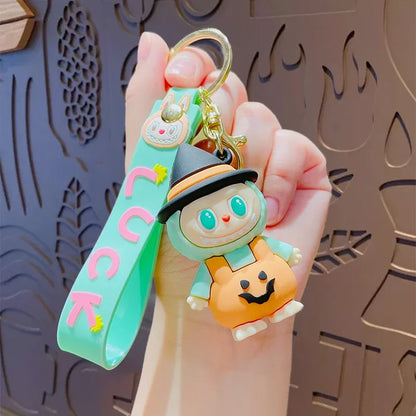 Labu Doll Key Chain Couple Schoolbag Pendant