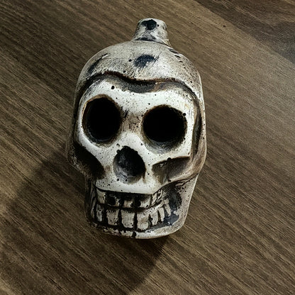 Aztec Death Whistle Skull Spooky Human Death Scream Loud Whistle Authentic Human Prank Battle Whistle Camping Emergency Tools