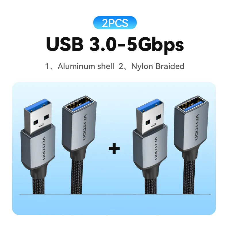 USB 3.0 Extension Cable USB Data for PC Smart TV Xbox