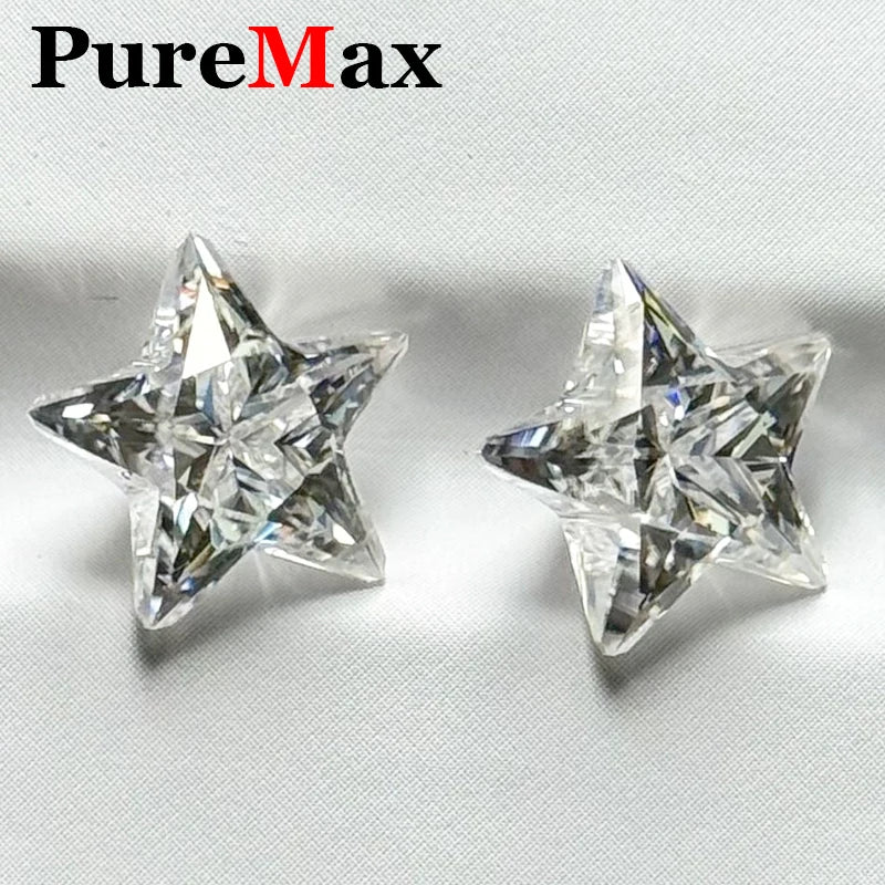 Special Cut Star / Octagon / Hexagon / Four Leaf / Asoka D Certified GRA Moissanite Loose Stones Moissanite Diamond For Jewelry