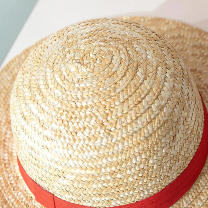 Luffy Straw Hat Anime Luffy Cosplay Hat Costume Party Strawhats Costume Hat