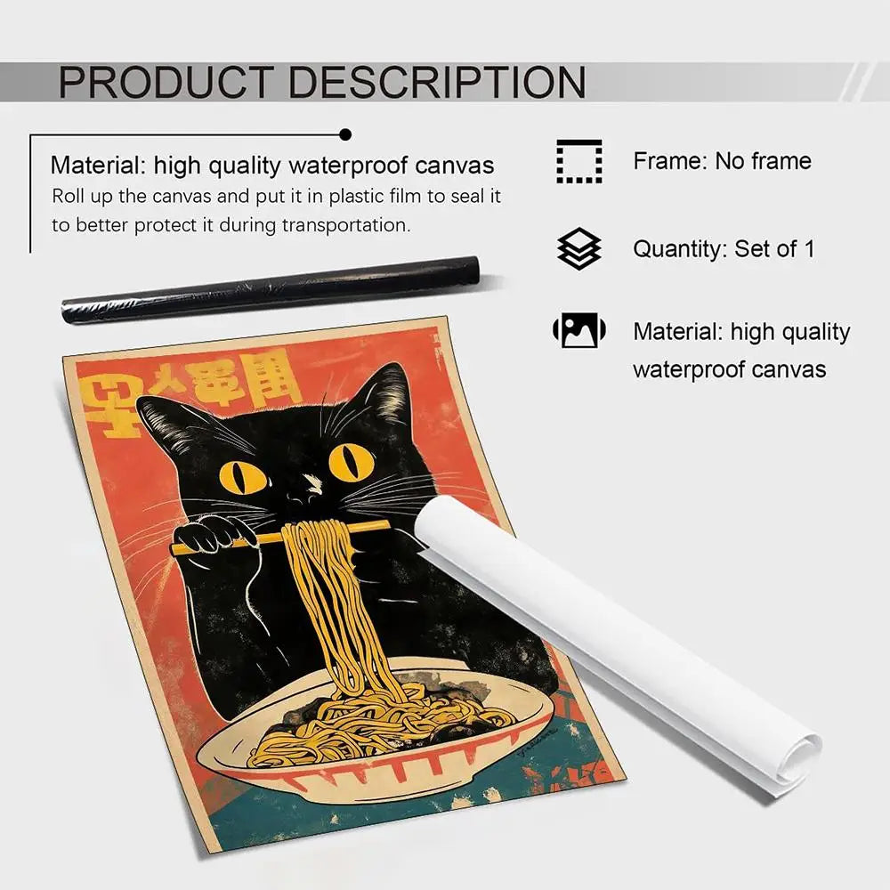 Picasso Painting Calligraphy Canvas Poster: Crease Free Waterproof Durable All Space Wall Decor