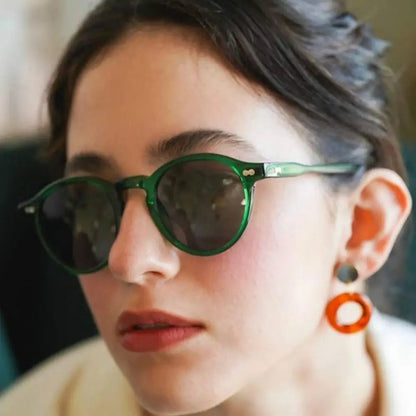 2026 Polarized Sunglasses Men Women Brand Designer Retro Round Sun Glasses Vintage Male Female Goggles UV400 Oculos Gafas De Sol