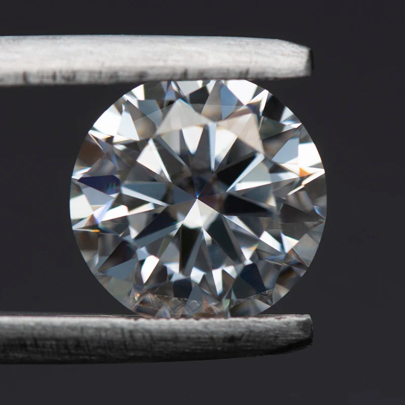 Moissanite Stone D Color Round Cut with GRA Report beads | September OFFER 💎 BUY 3 get 2 FREE