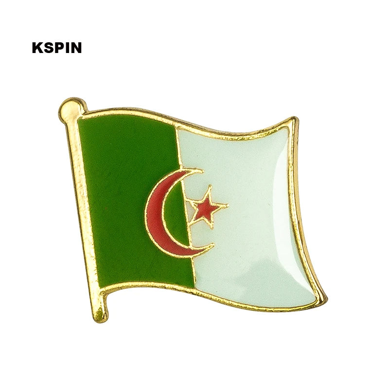 Brazil Flag Badge Brooch Natinal Lapel Pins Flag Lapel Pins Country Flag Badge