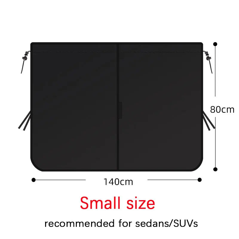 Car Privacy Sunshade Curtain Isolation Window Shade Privacy Travel Nap Night Car Camping Detachable Simple Curtain Polyester