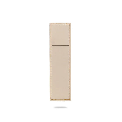 Pu Leather Pen Bag Elastic Buckle Book Notebook Fashion School Pen Case for Office Meeting Easy Carry Office Student Stationery