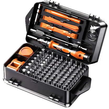 115-in-1 Magnetic Screwdriver Set, High Hardness Multifunctional Repair Tool Kit with Special-Shaped Bits for Phone/PC