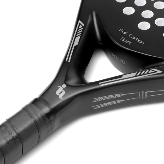 PRO Padel Tennis Racket: Carbon Fiber & EVA Memory