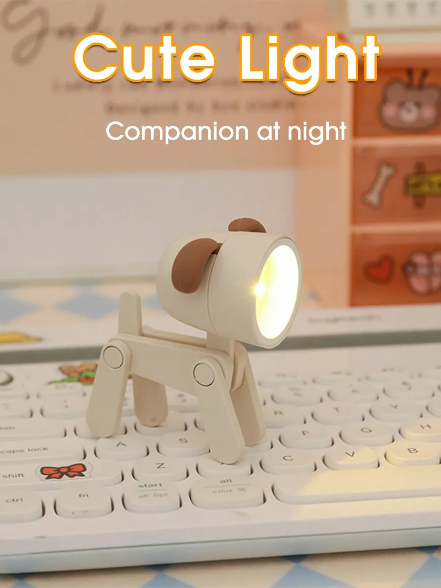Mini Led Dog Night Light Cute Small Lamp