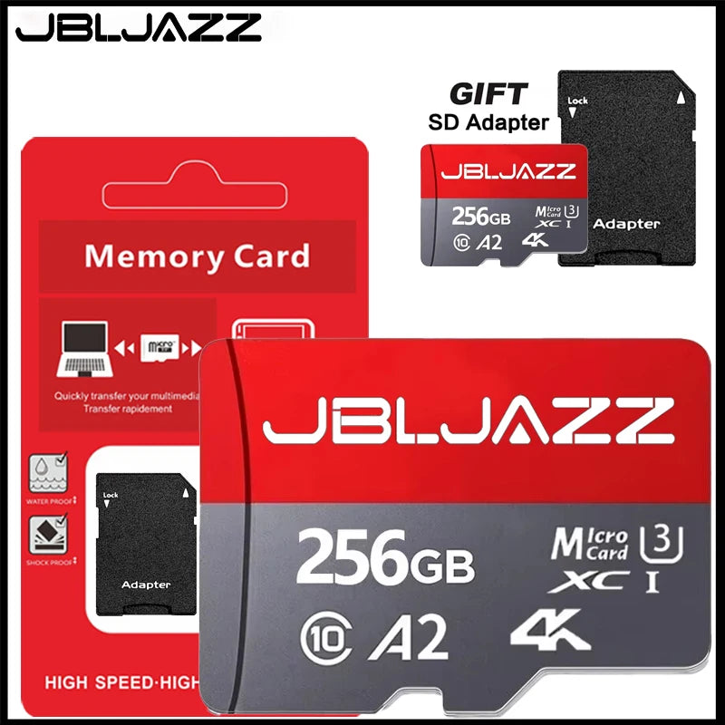 Micro SD Memory Card U3 V30 SD Card 512GB TF for Phone GoPro Camera Nintendo Switch