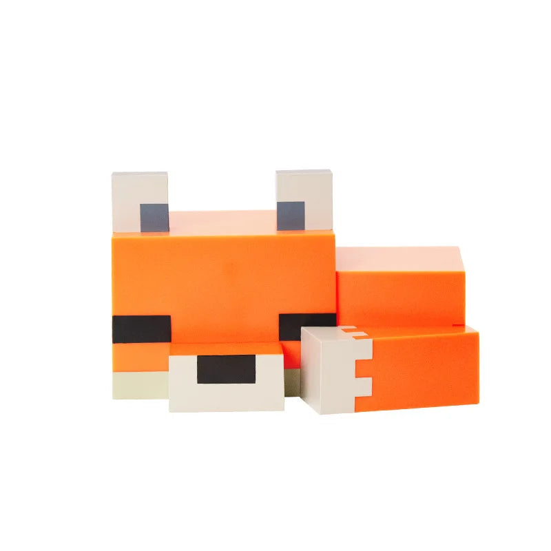 Fox Night Light Soft Orange Glow Decor Lamp For Gaming Room