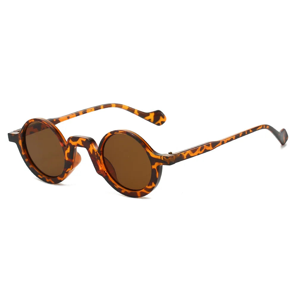 2025 Retro Round Sunglasses Men Women Unisex Fashoin Small Size SUn Shades Casual Travel Eyewear