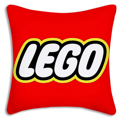 Cool For Legos Game Pillow Covers Cartoon Sofa Decorative Home Double-sided Printing Short Plush Cute Cushion Cover