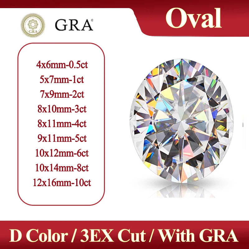 Special Cut Star / Octagon / Hexagon / Four Leaf / Asoka D Certified GRA Moissanite Loose Stones Moissanite Diamond For Jewelry