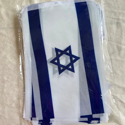 Israel Flags 5 Meters 14X21CM Bunting Banner Flag Israel 20pcs/set