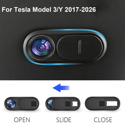 For Tesla Model Y Juniper 2025 Model 3 Car Camera Cover Webcam Slide Blocker 1/3/5 Pcs compatible with tablet PC Laptop iPad