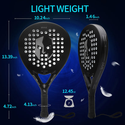 Padel Tennis Rackets Racquets Carbon Fiber EVA Memory PRO