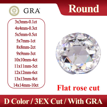 Special Cut Star / Octagon / Hexagon / Four Leaf / Asoka D Certified GRA Moissanite Loose Stones Moissanite Diamond For Jewelry