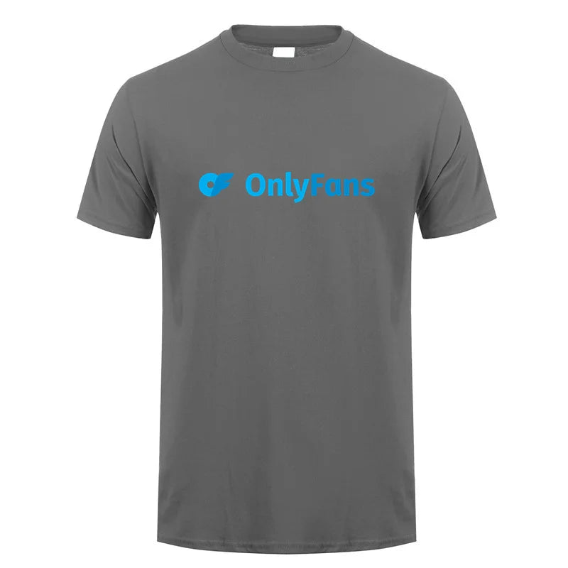 OF Onlyfans T-Shirt Short Sleeve Funny Graphic 100% Cotton