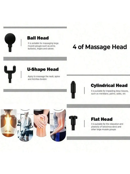 Muscle Massage For Body Massage Multi-Use Speed Rechargeable Portable NEW